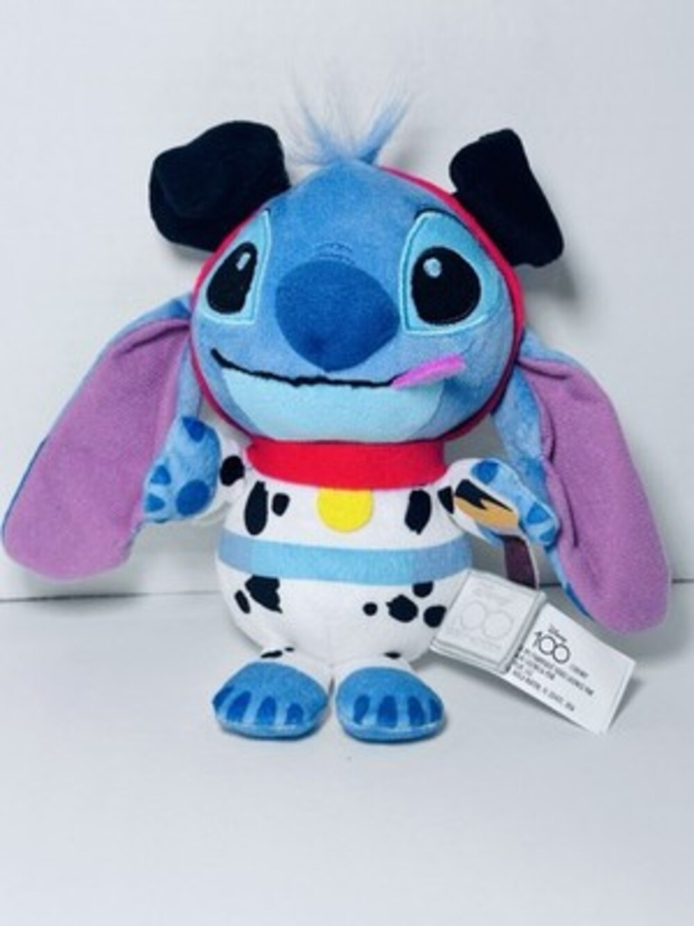 Disney 100 Years of Wonder Stitch as Pongo plush toy Just Play 7 Inches